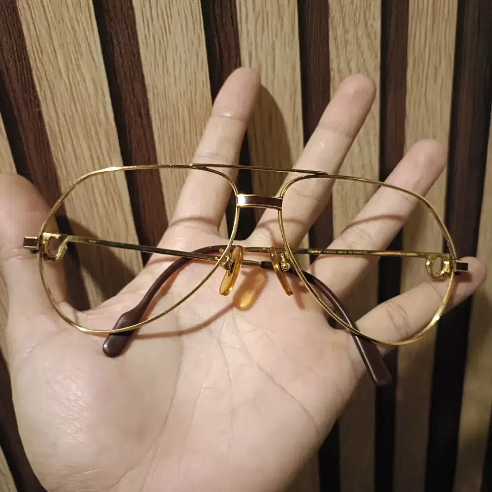 Frame kacamata cartier authentic