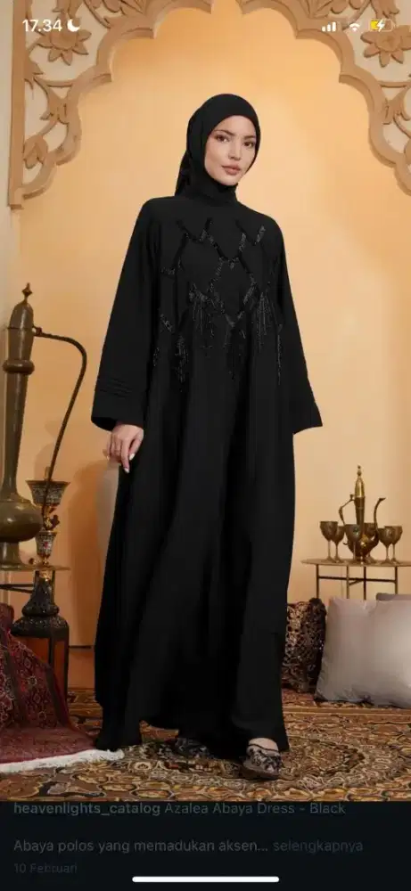 Abaya Wanita Heaven Light