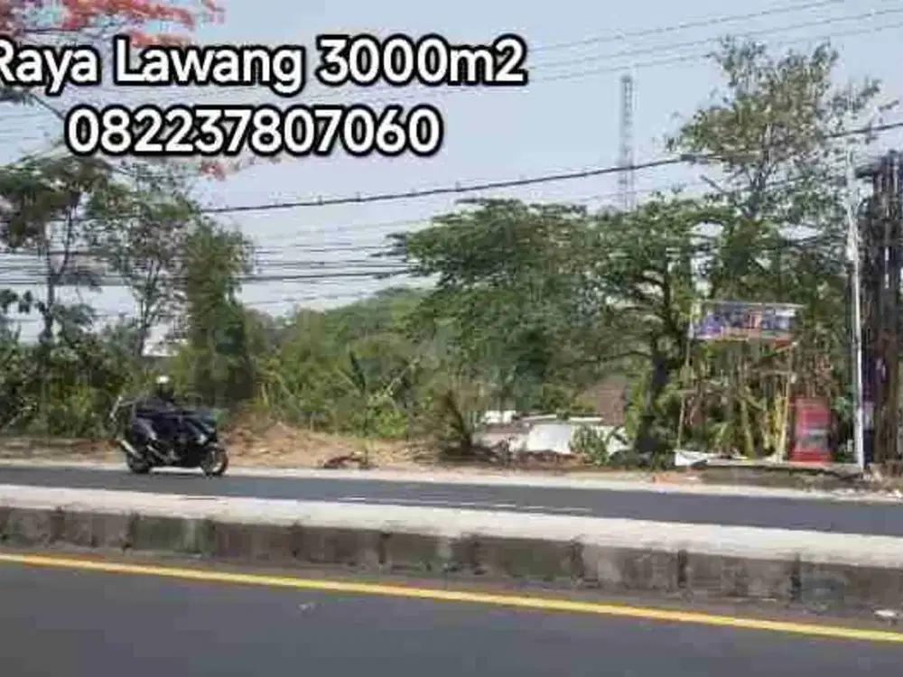Tanah komersial Raya Lawang Ry Surabaya Malang