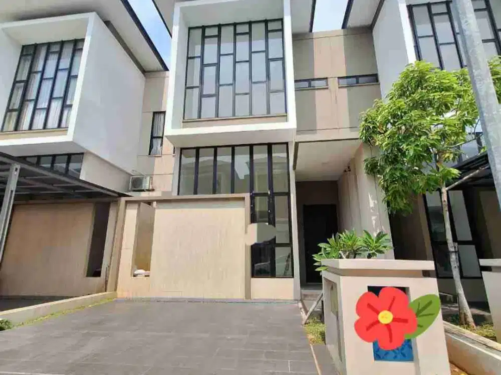 rumah 3 lantai cluster samayang asya jakarta garden city