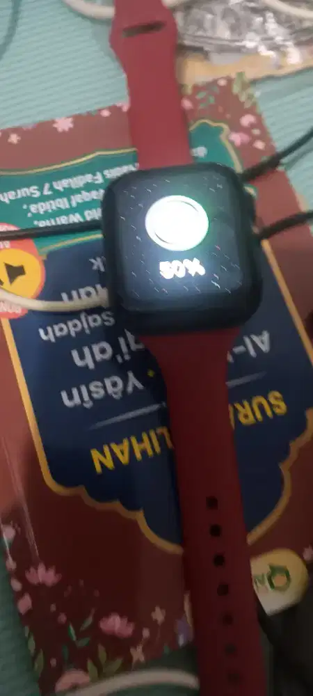 Smart watch hitam Apple miror