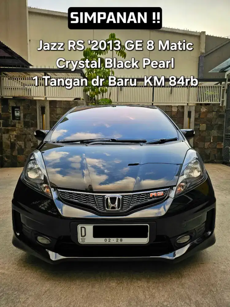 Jazz RS 2013 AT 1 Tangan dr Baru KM 84rb