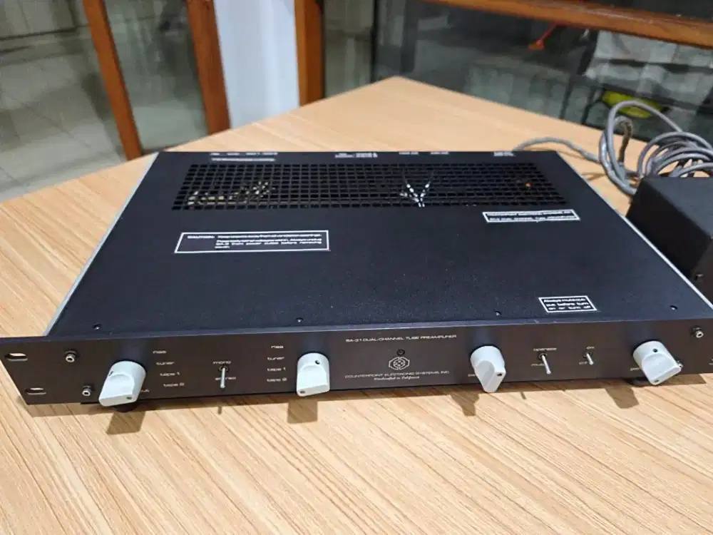 Preamp Counter point SA 3 tube vintage