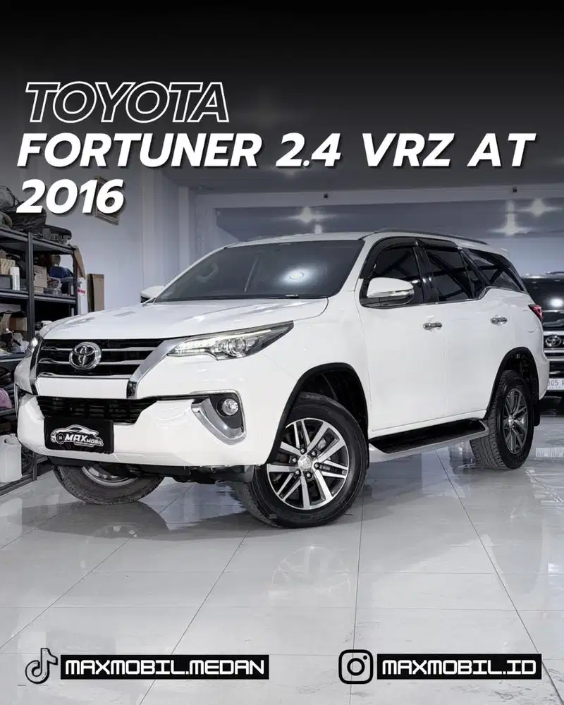 [ODO 95RB‼️] TOYOTA FORTUNER 2.4 VRZ AT 2016 pemakaian 2017