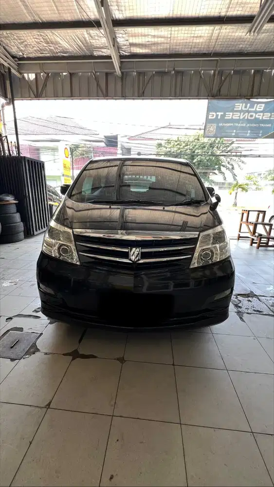Alphard Hitam 3000cc CBU full spec