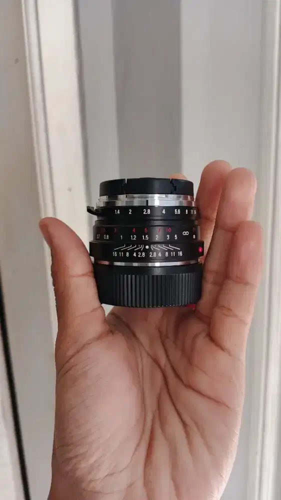 Lensa voigtlander leica mount 40mm f1.4 MC