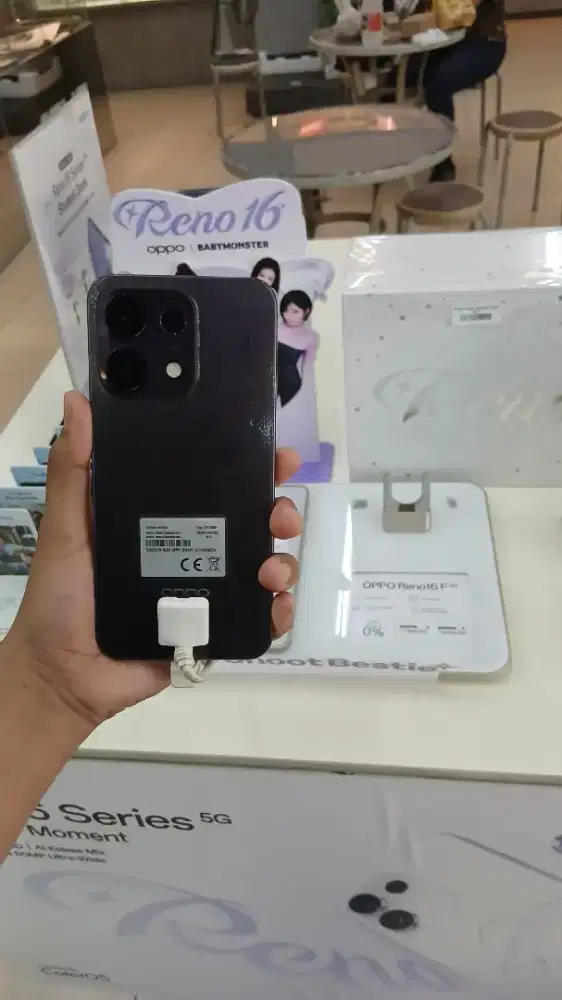 OPPO RENO 16F 5G CICILAN DP 0 PROMO BUNGAN 0%