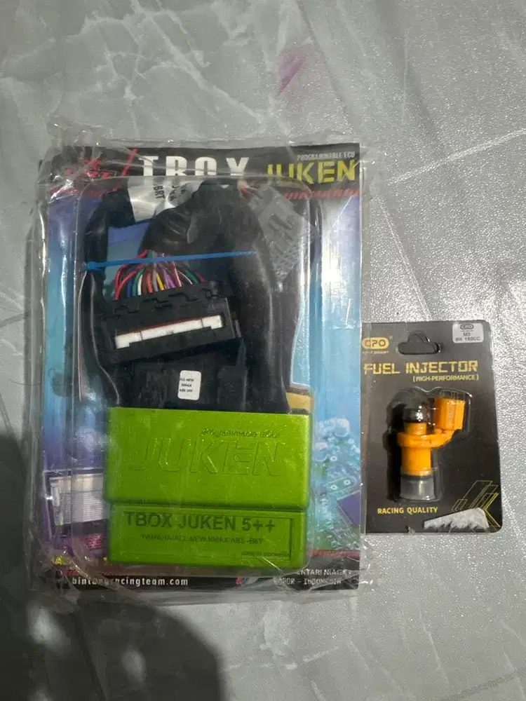 Ecu juken 5++ dan CPO INJECTOR untuk yamaha all new nmax abs