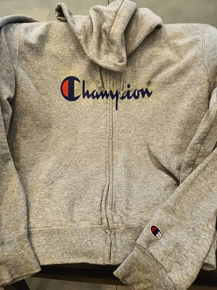 Original Champion hoodie built up zipper tdk adidas nike sb jordan dc