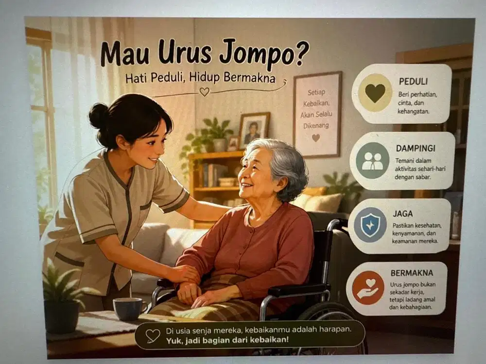 Art urus jompo dan beberes
