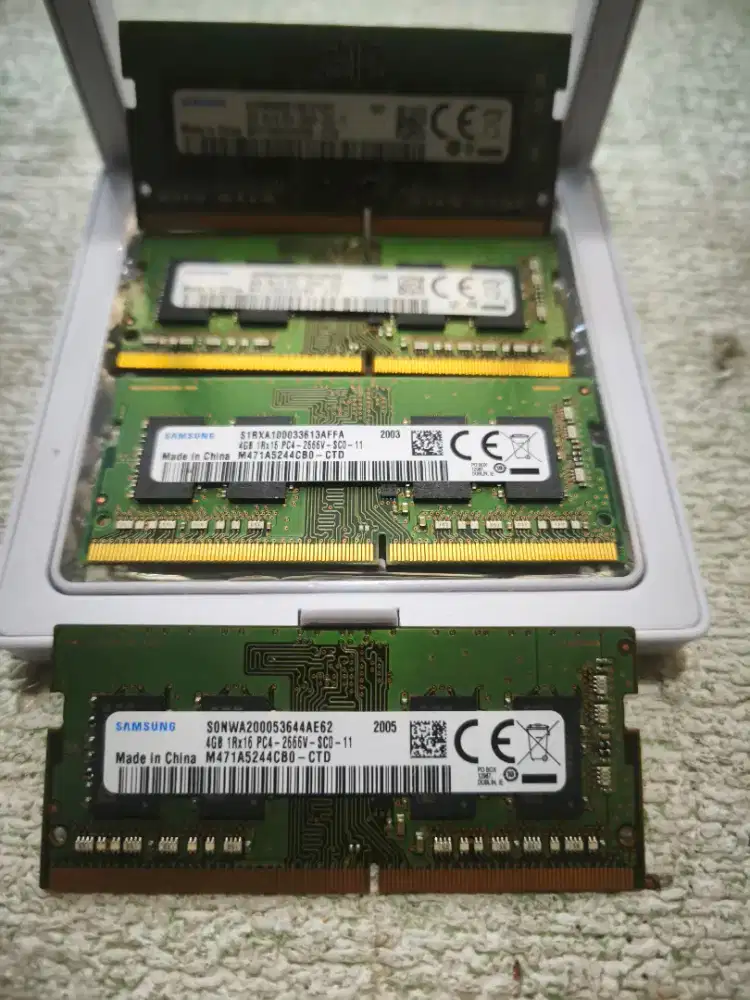 Ram laptop 4gb ddr4 samsung ori