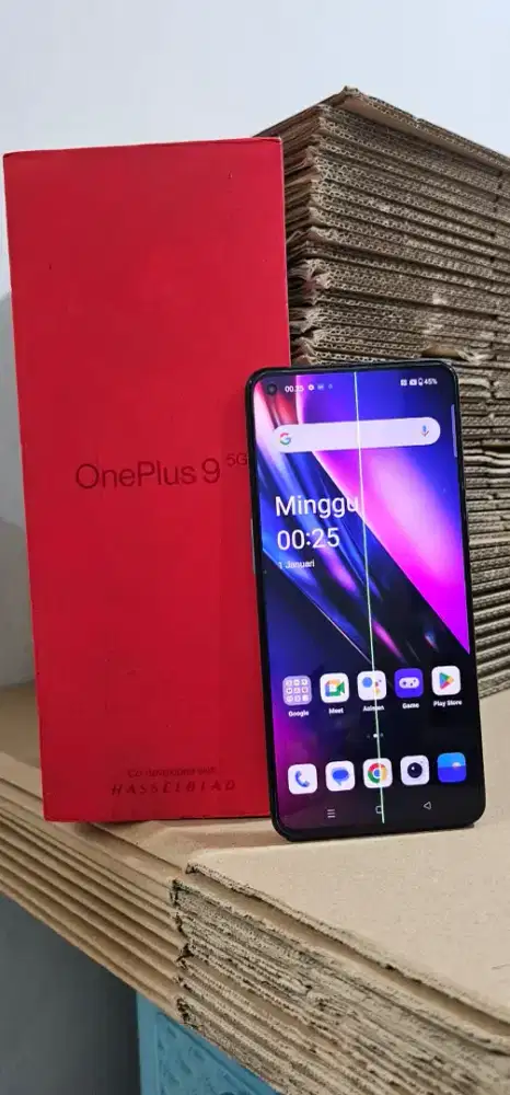 Oneplus 9 5G Mulus Fullset
