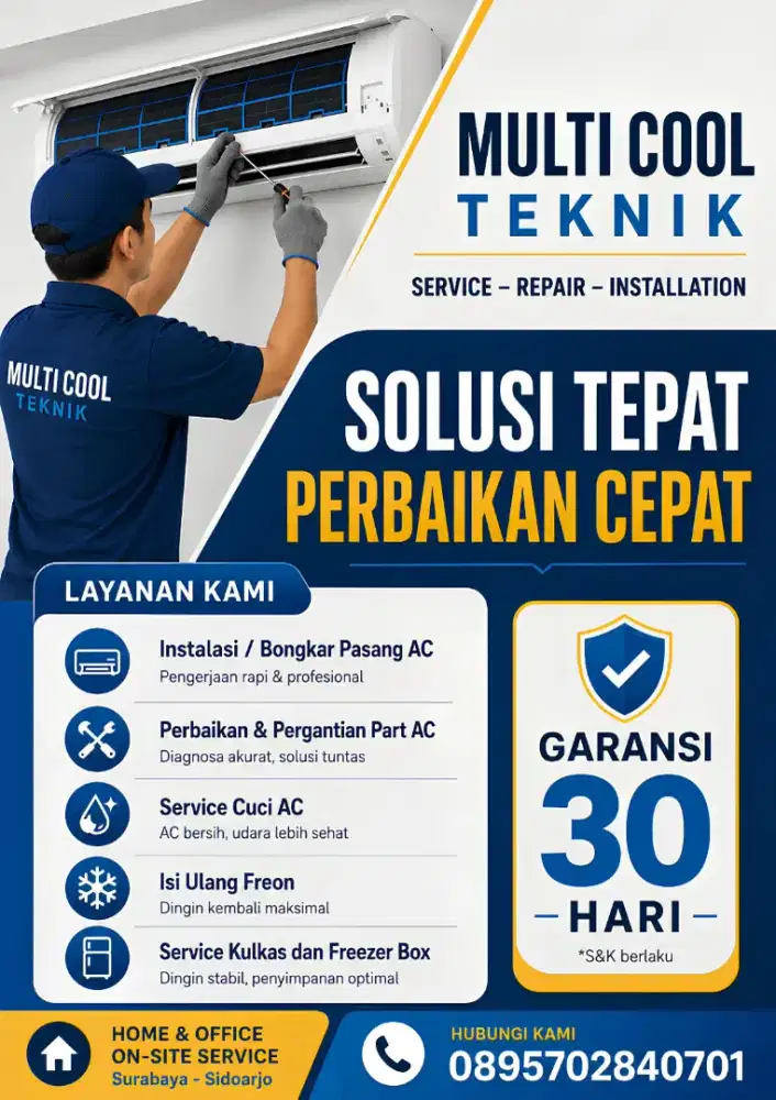 Perawatan dan perbaikan mesin pendingin