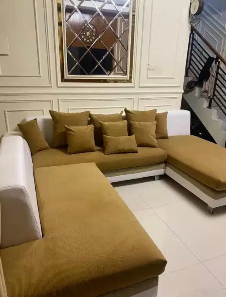 Service sofa bergaransi:)