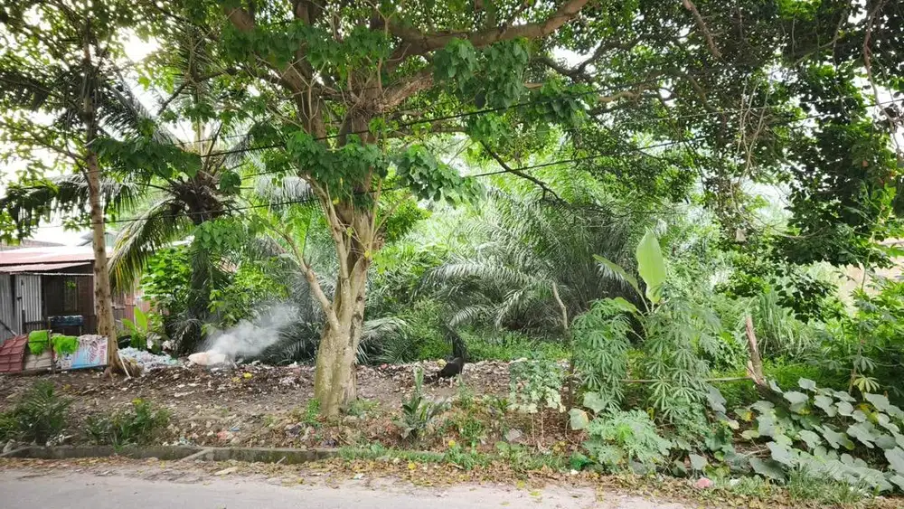 Dijual 4 tanah tapak ruko di Ujung batu