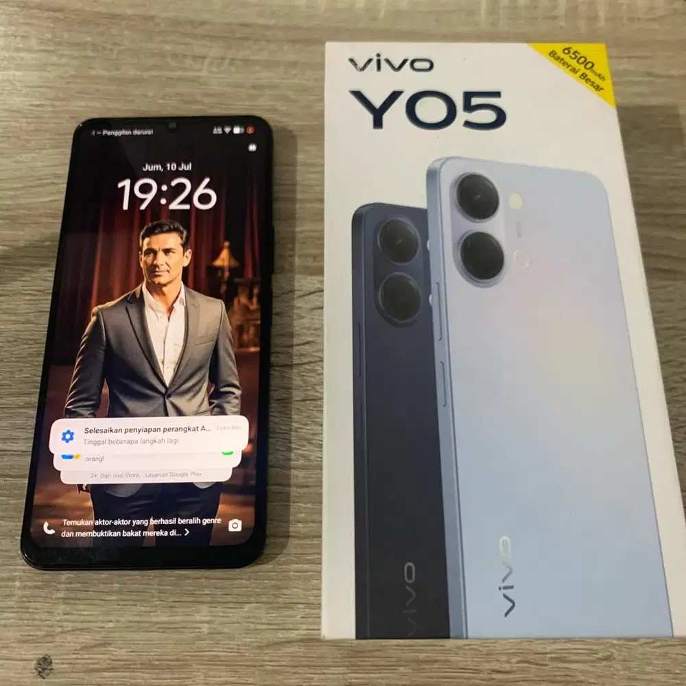Vivo y05 4+4/128gb fullset garansi resmi mayan mulus normal