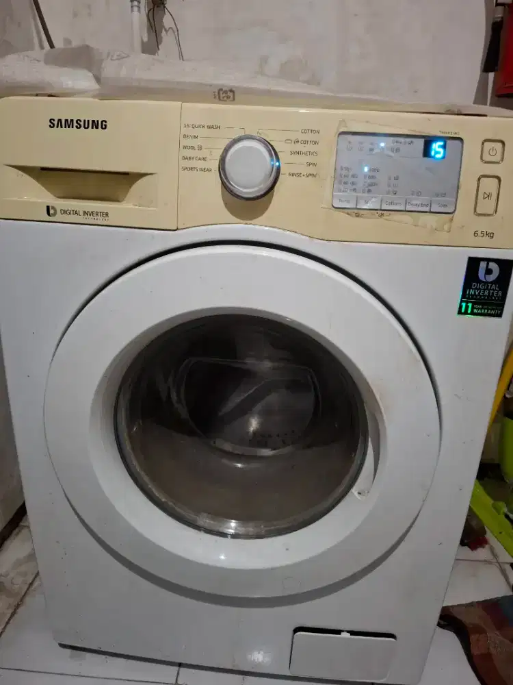 Mesin cuci Samsung front loading 6.5 kg inverter