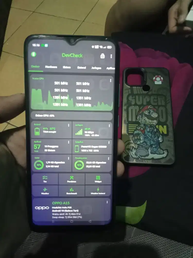 Oppo A15 & oppo A16 ram sama 3/32