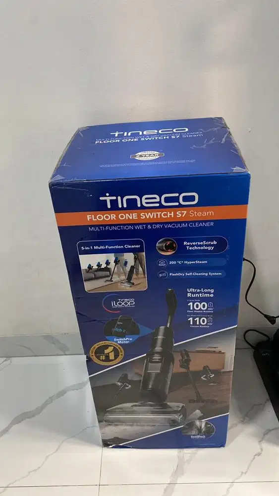 TINECO S7 cordless wet dry vacuum mop 2 in 1