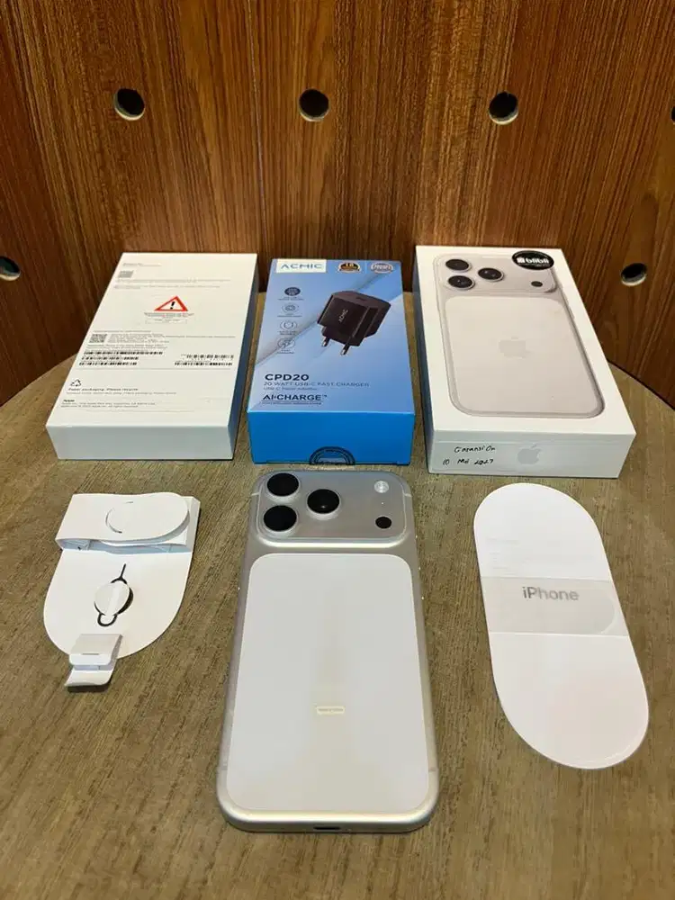 Second iBox iPhone 17 Pro 256GB Silver Fullset