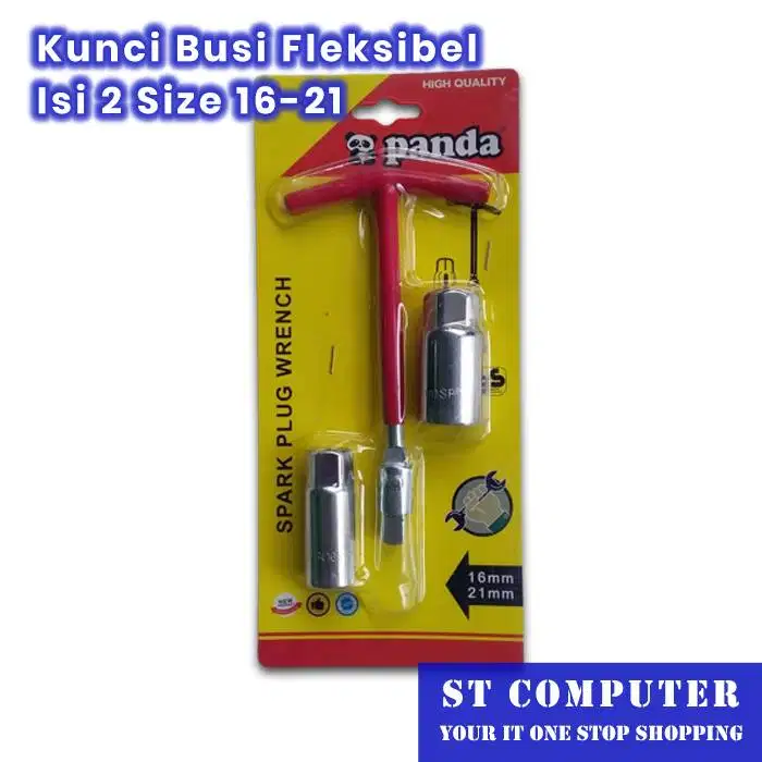 Kunci Busi Fleksibel Isi 2 Size 16-21