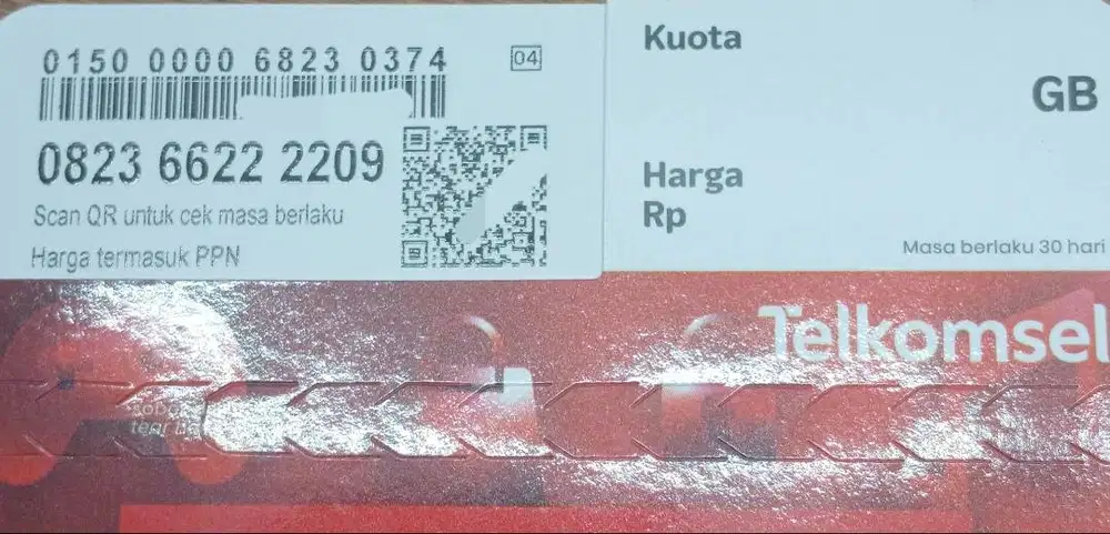 Nomor cantik telkomsel Baru