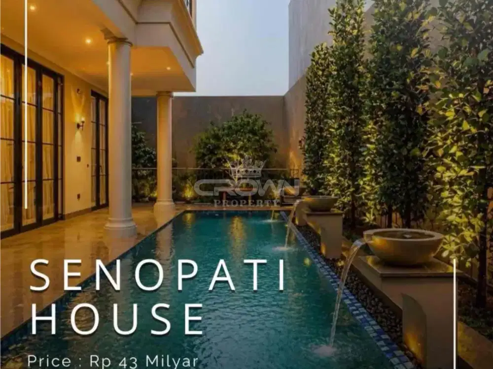 Rumah Baru Mewah Senopati Jakarta Selatan. SHM