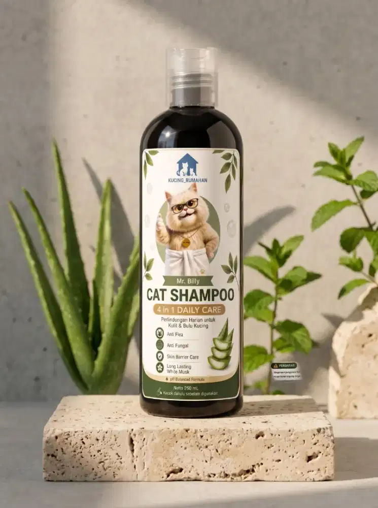Shamppo kucing 4 in 1