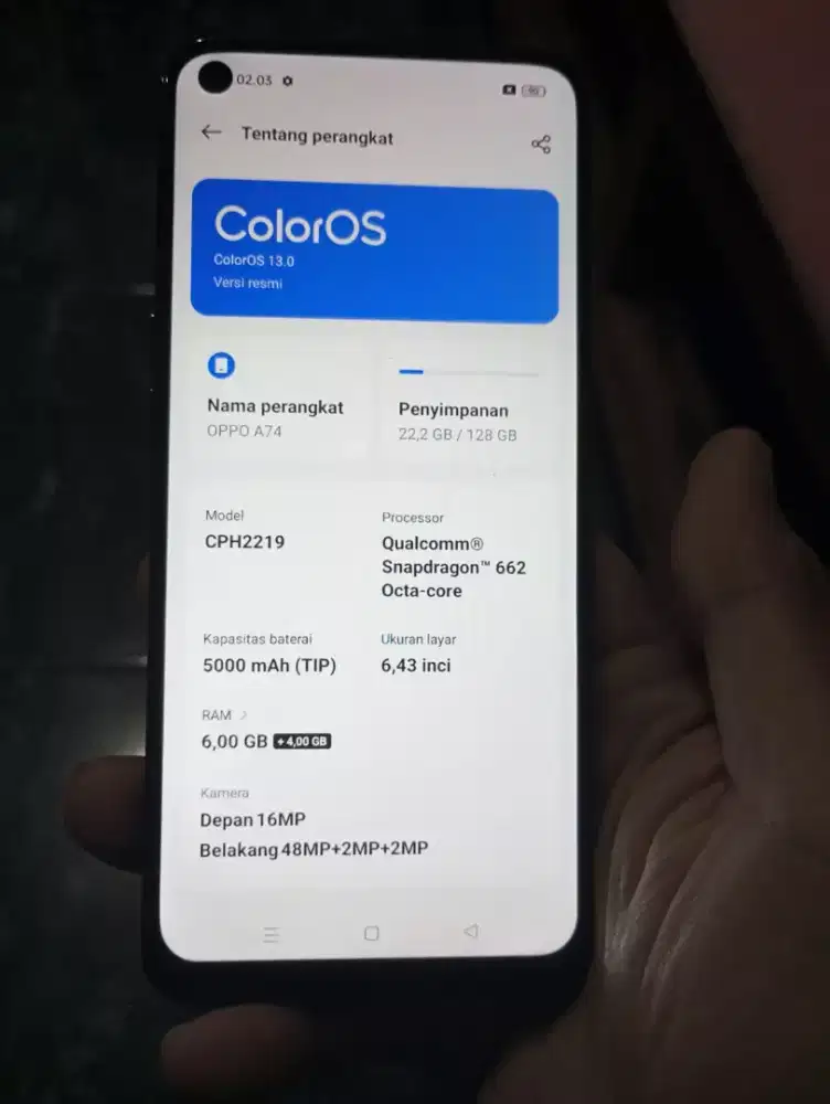 Oppo A74(bukan Refurbish)