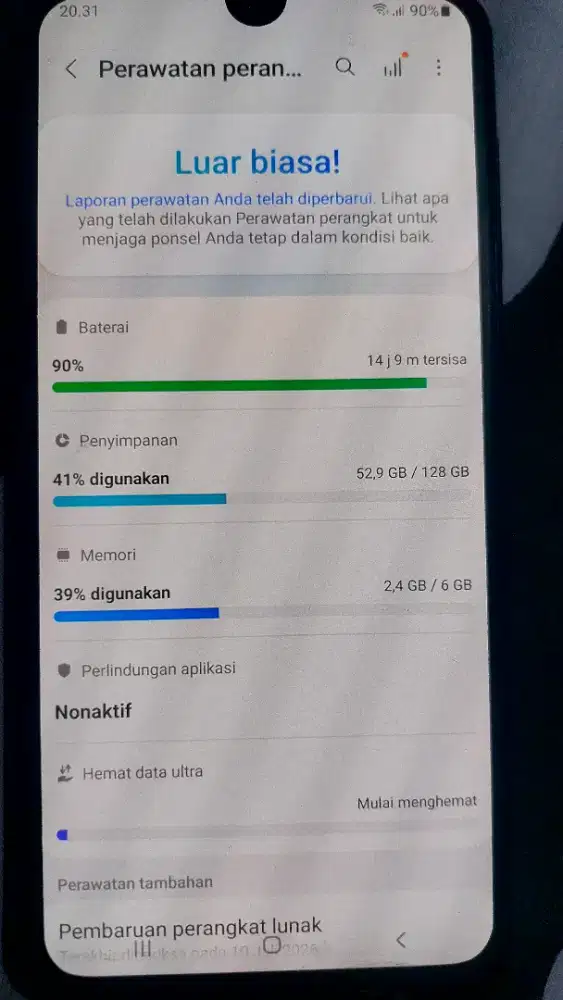 Samsung A50 masi mulus & Gress..