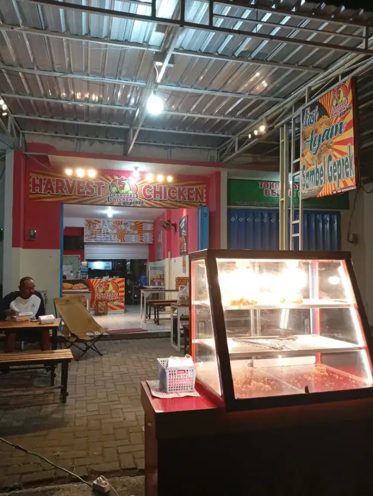 Alat Perabotan Jualan Fried Chicken dan include oper kontrak ruko