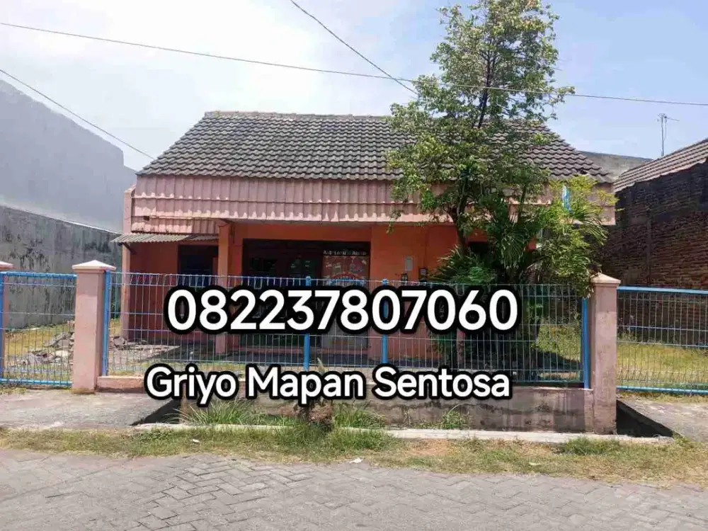 Rumah Hitung tanah bawah harga pasaran Griyo mapan sentosa tropodo