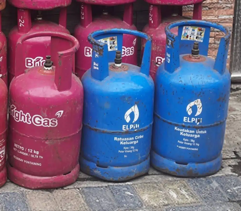 Tabung gas 12 kg kosong