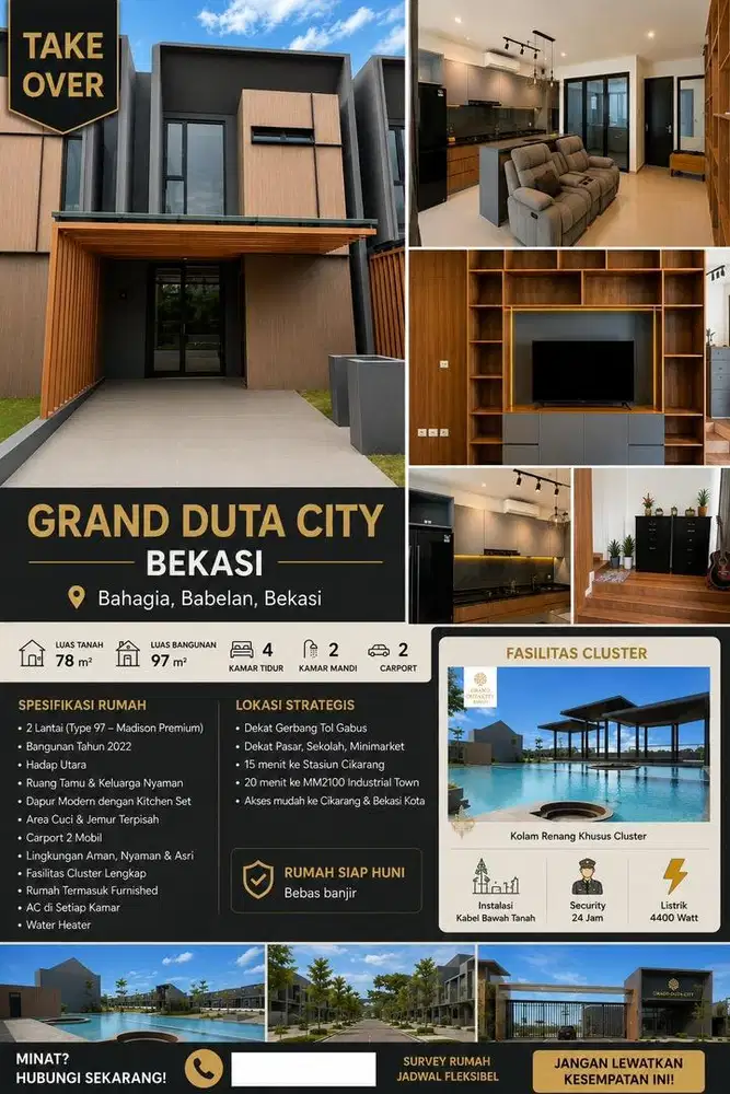 Rumah Cantik 2 Lantai