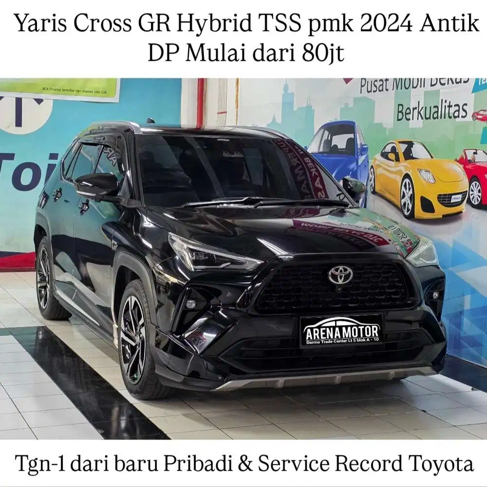 [KM 20rb] Yaris Cross GR Hybrid pk 2024 Antik# Toyota 1.5 HEV TSS 2023