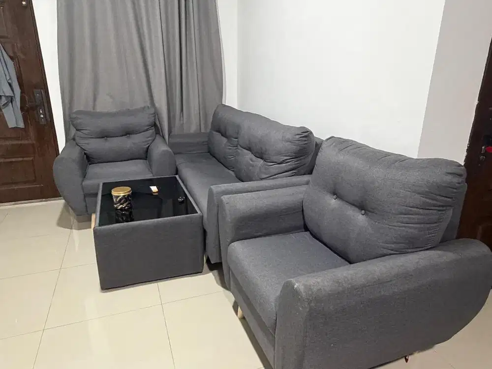 Sofa 1 set dengan meja