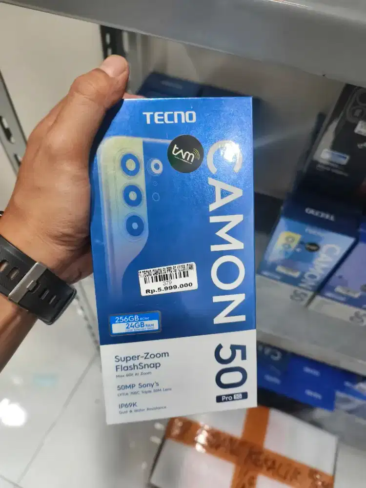 TECNO CAMON 50 PRO 5G 8/256GB | ATLANTIS DAHSYAT