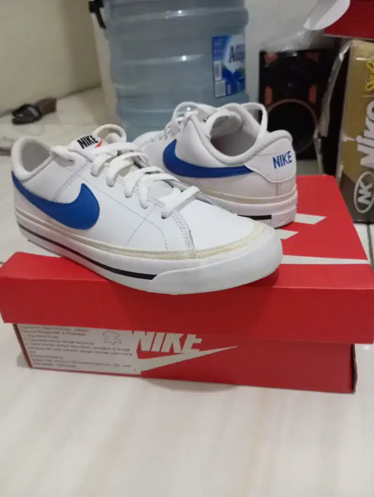 Nike Court Legacy White Game Royal