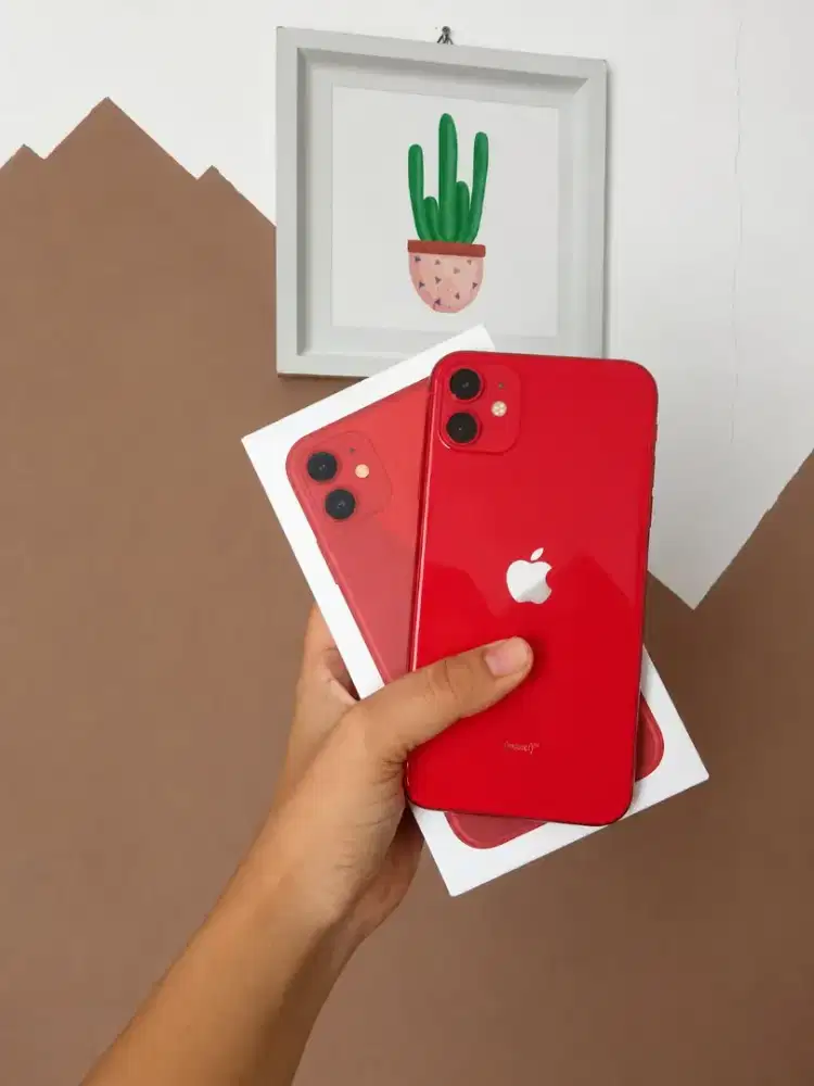Iphone 11 64gb Inter Red Hp Dus