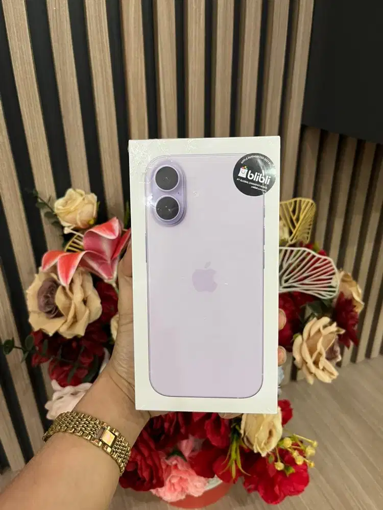iphone 16 256 lavender new resmi indo