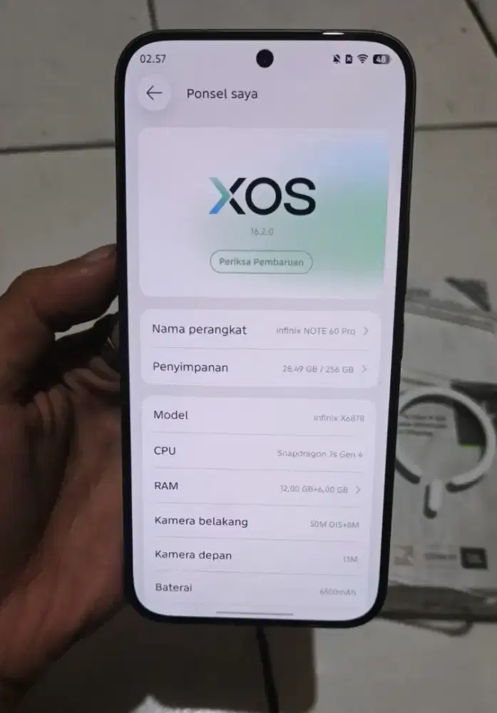 Infinix note 60 pro 12/256 GB