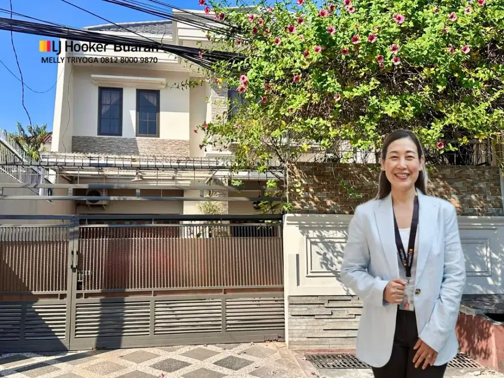 Rumah Cantik Furnished Komplek Kav Al Duren Sawit Jakarta Timur