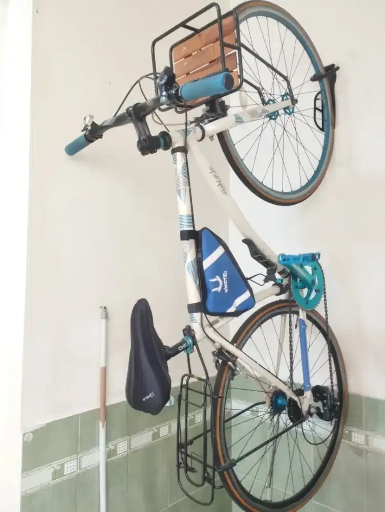 Sepeda fixie bergigi mtb.