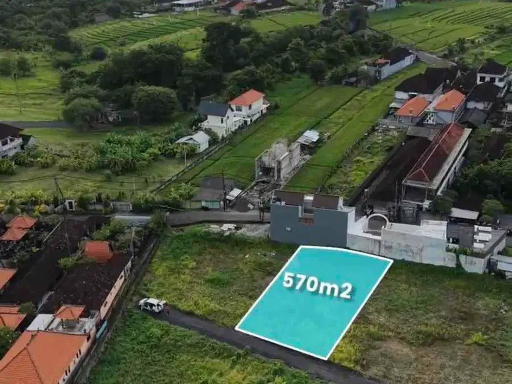 Tanah Zona Pariwisata Dekat Pantai Tanah Lot Bali