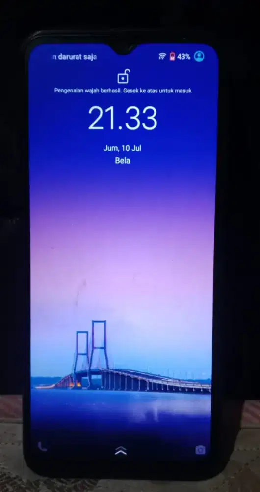 Vivo Y16 Kelengkapan HP + Casan Sinyal Aman Nego Tipis Tangsel
