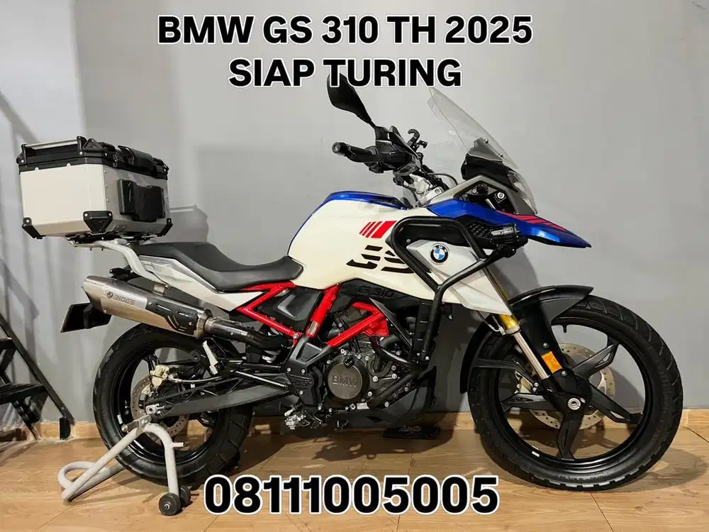BMW GS 310 TH 2025 SUPER LIKE NEW SIAP TURING