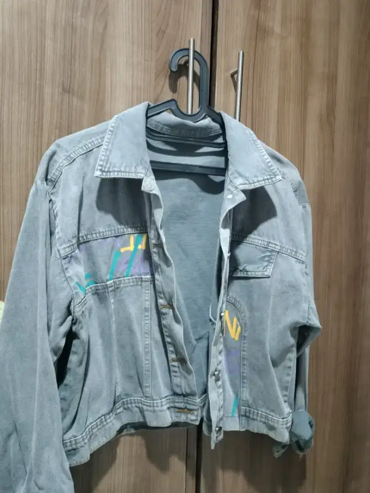 Jaket jeans wanita