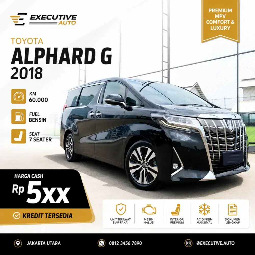 [BEST MPV] TOYOTA ALPHARD 2.5 2019
