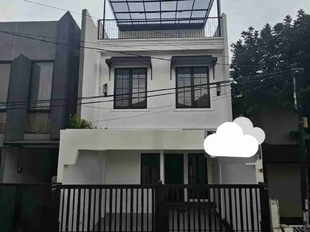 Dijual Rumah BrandNew 3 Lantai Area Veteran Jakarta Selatan