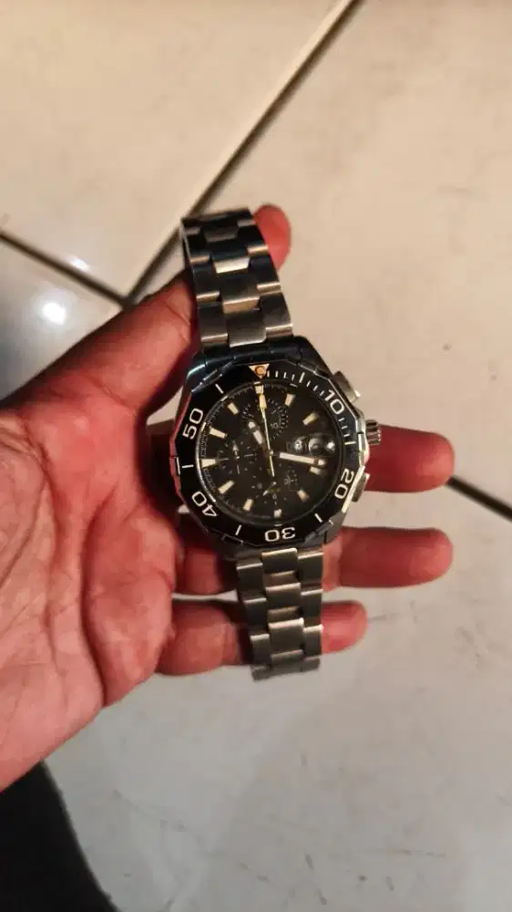 Jam tangan tag haeuer wat 201a lawas